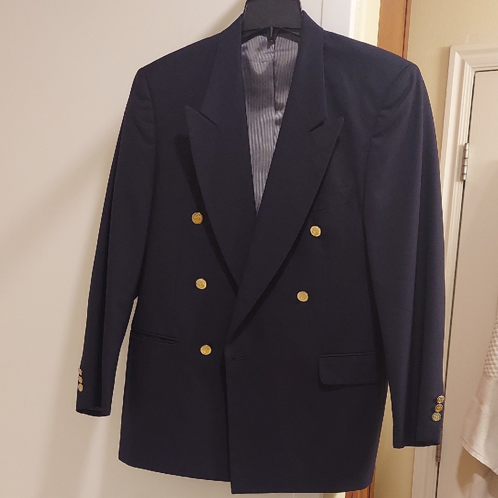 Blazer with Gold Buttons